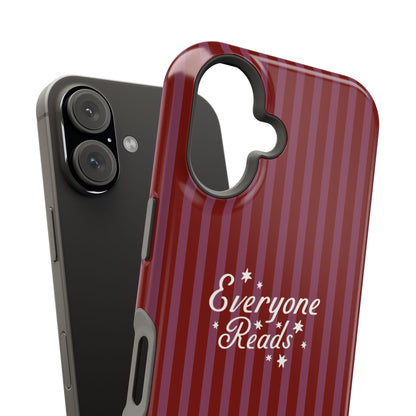 Everyone Reads Phone Case Maroon