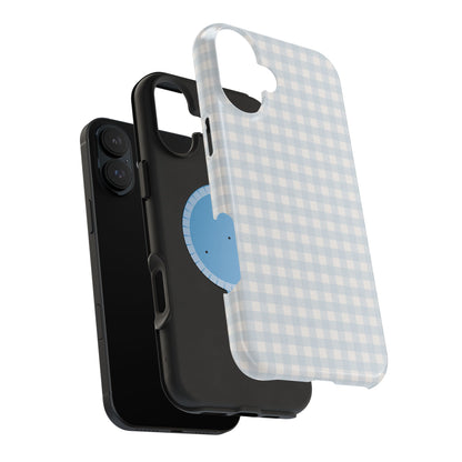 Nancy Meyers Inspired Blue Gingham Phone Case
