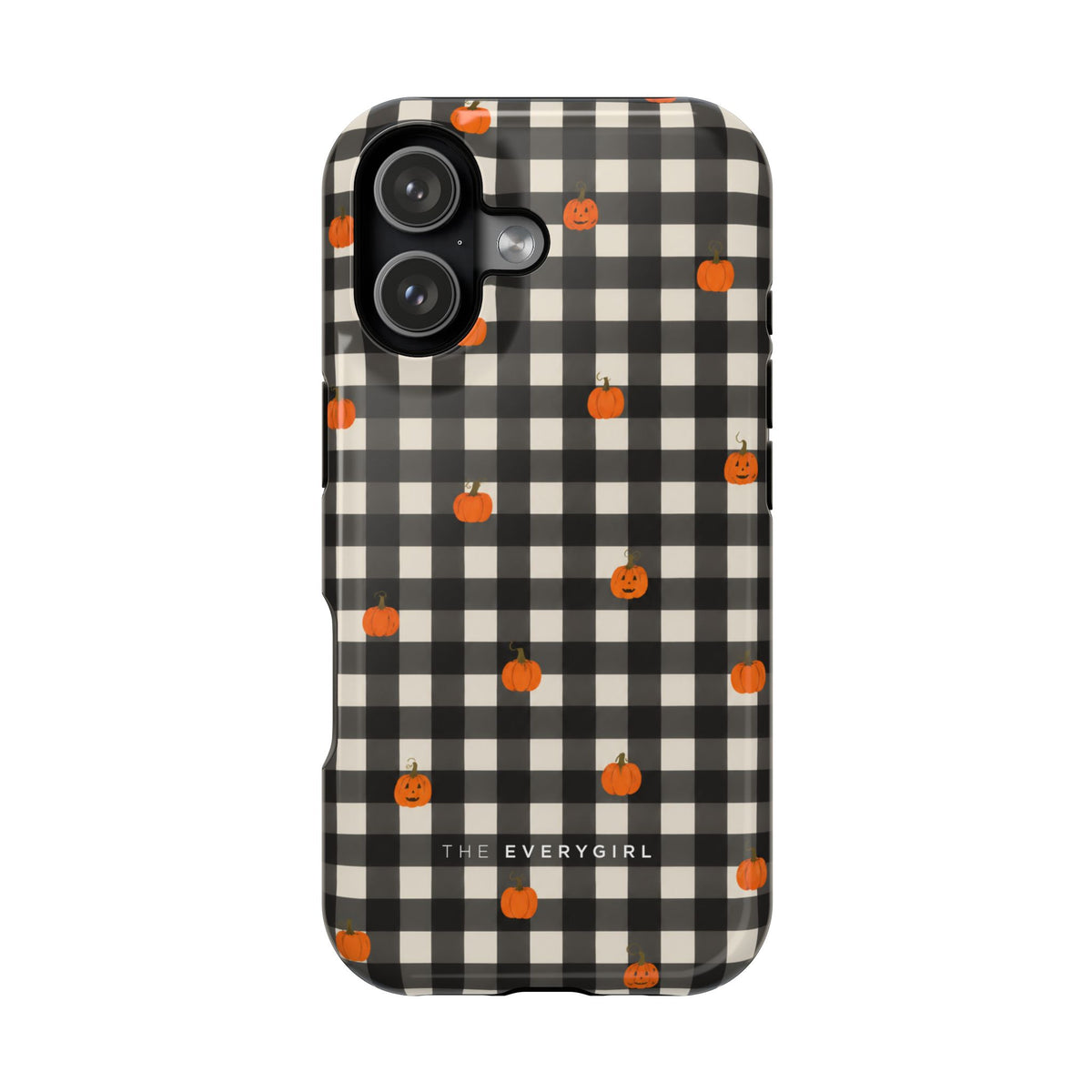 Pumpkin Gingham Phone Case