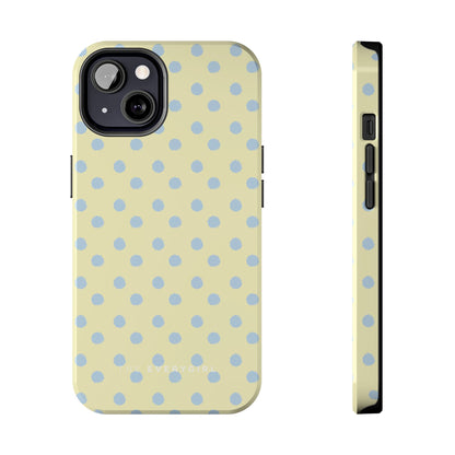 Third Coast – Yellow & Blue Polka Dots Phone Case
