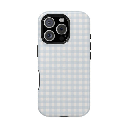 Nancy Meyers Inspired Blue Gingham Phone Case