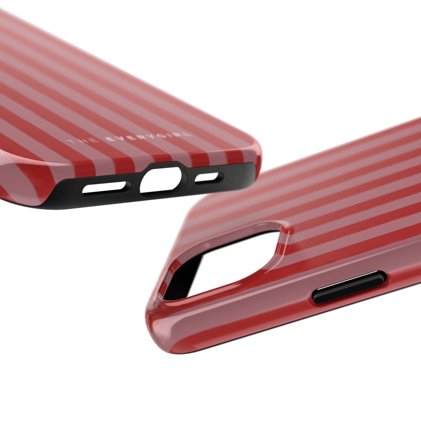 Red & Pink Stripes IPhone Case