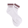 Le Weekend Burgundy Crew Socks