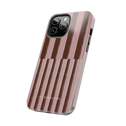 February Pink and Brown Phone Case