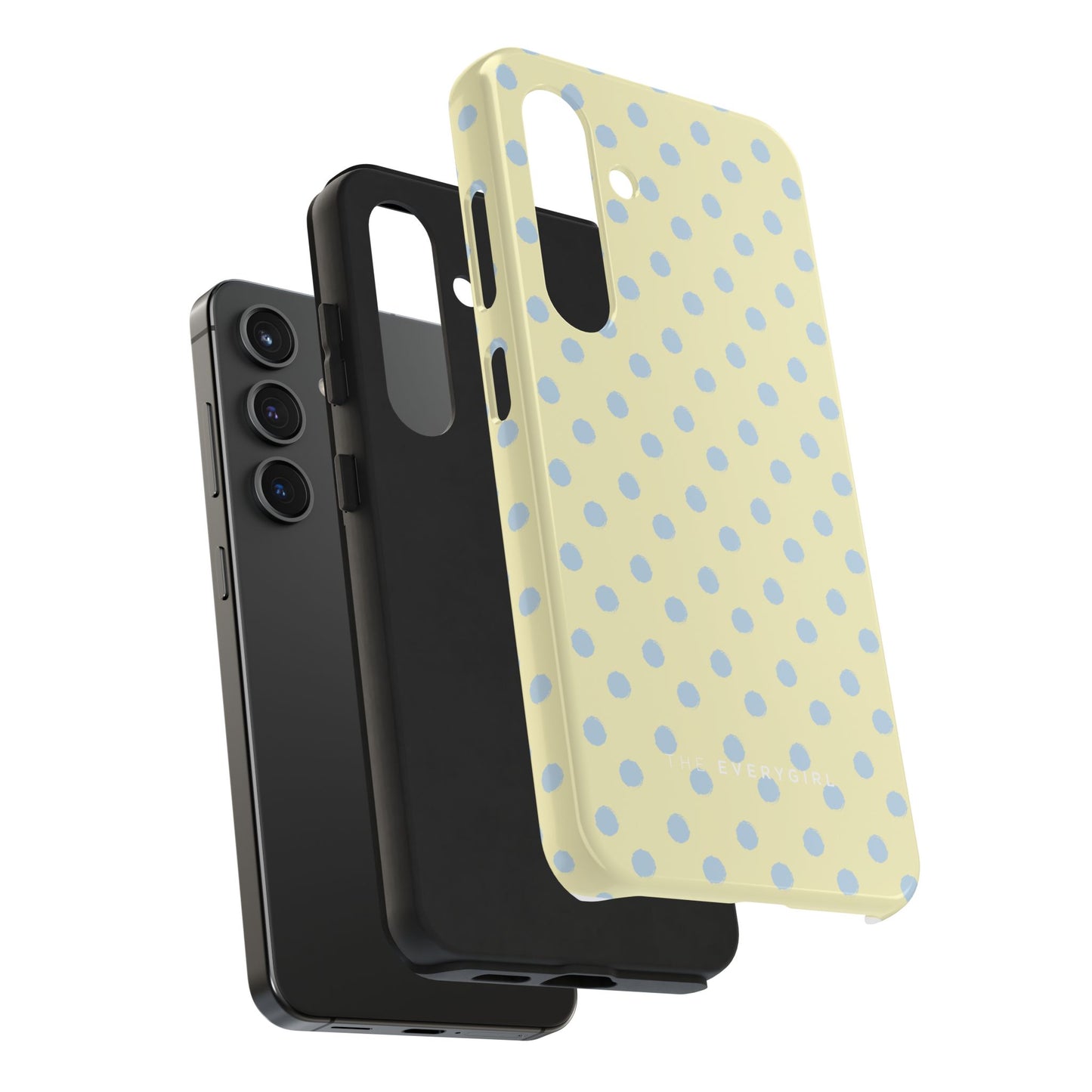 Third Coast – Yellow & Blue Polka Dots Phone Case