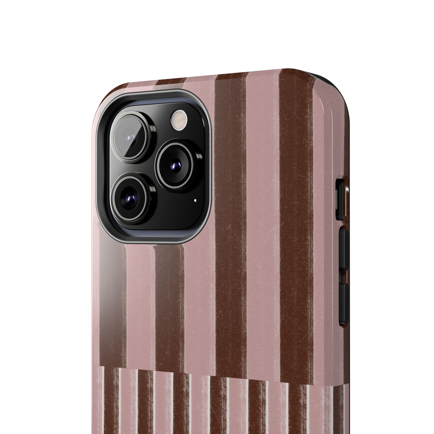 February Pink and Brown Phone Case