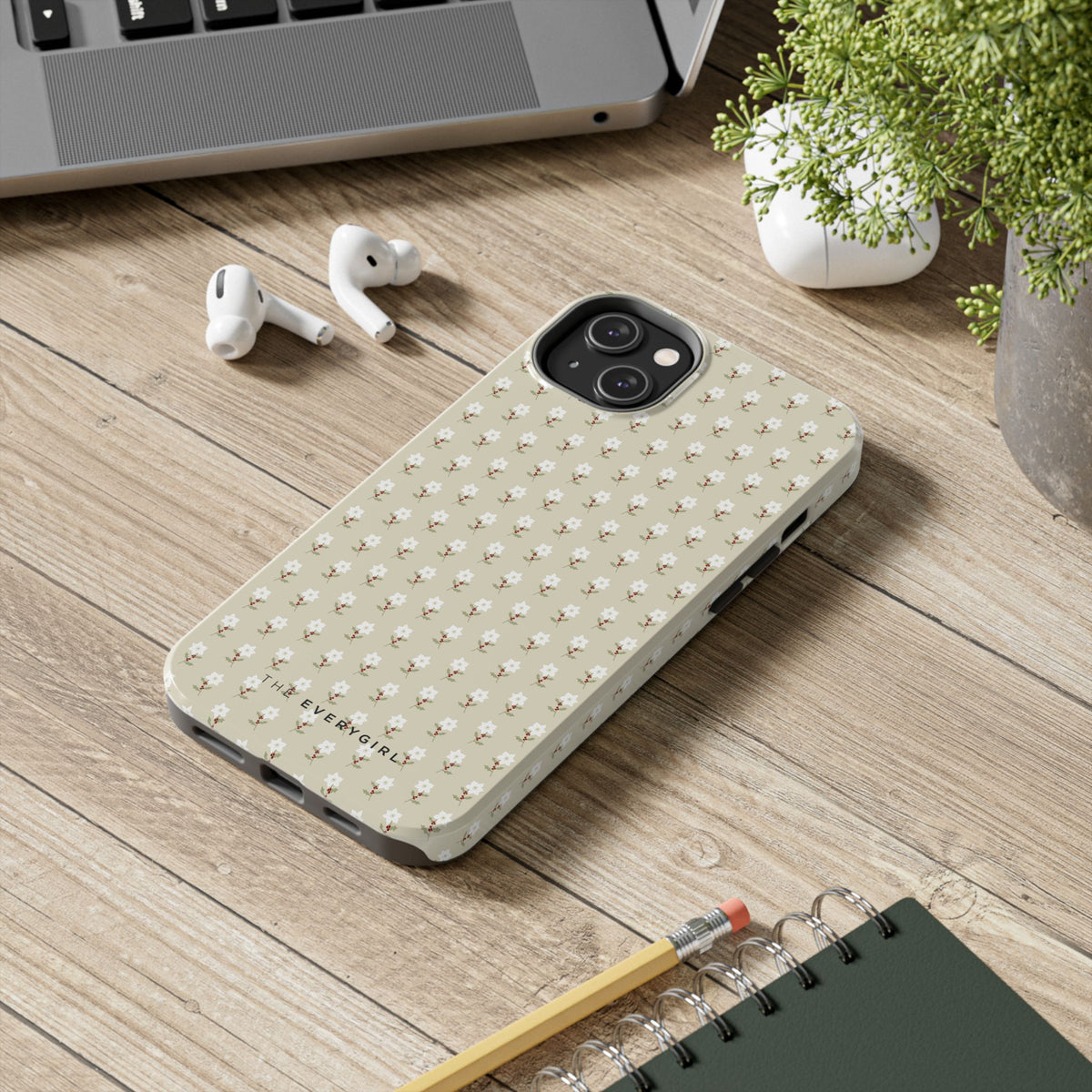 Neutral Tiny Flowers IPhone Case