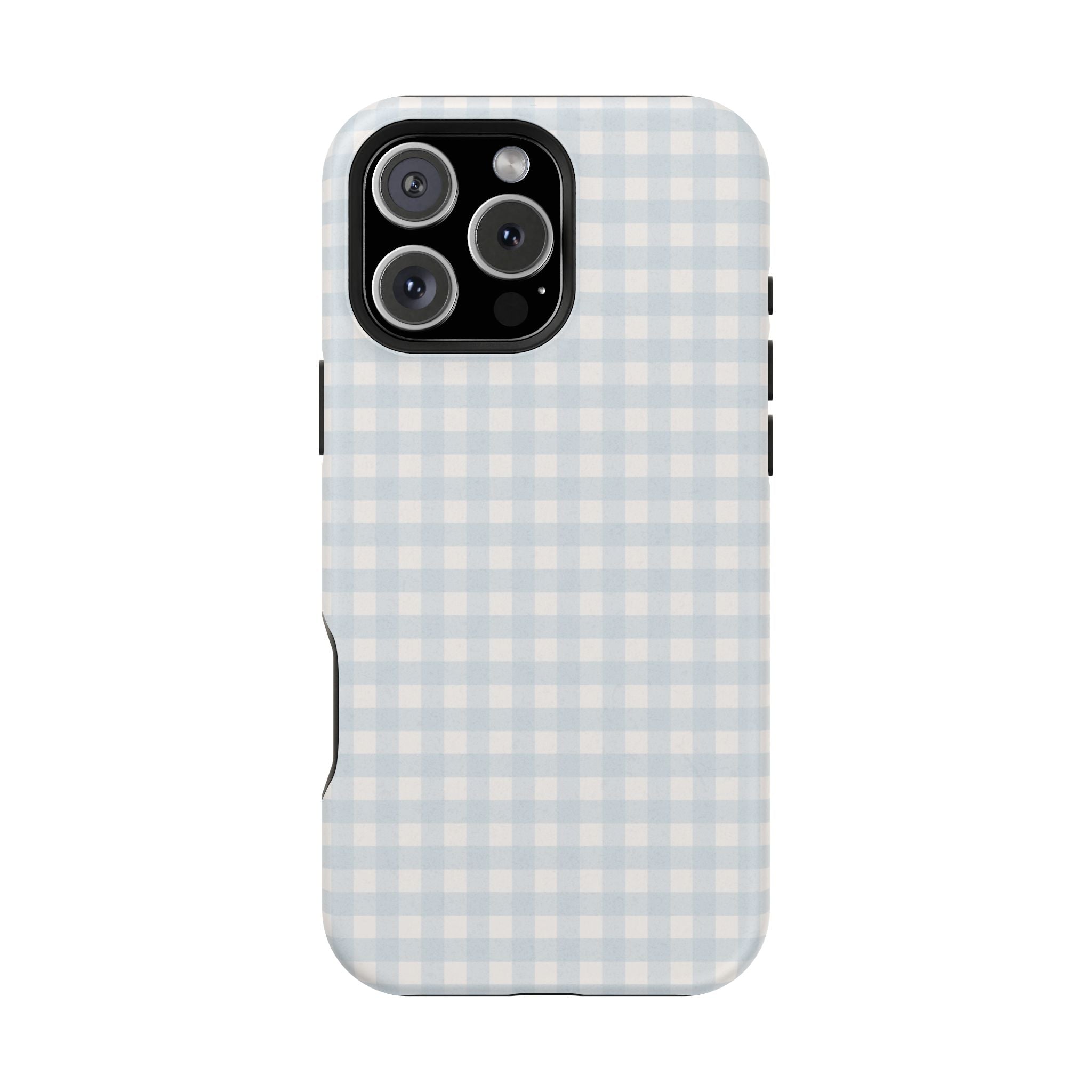 Nancy Meyers Inspired Blue Gingham Phone Case
