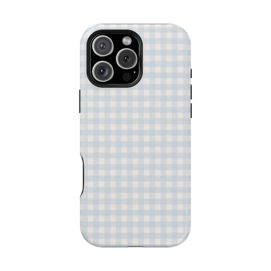 Nancy Meyers Inspired Blue Gingham Phone Case
