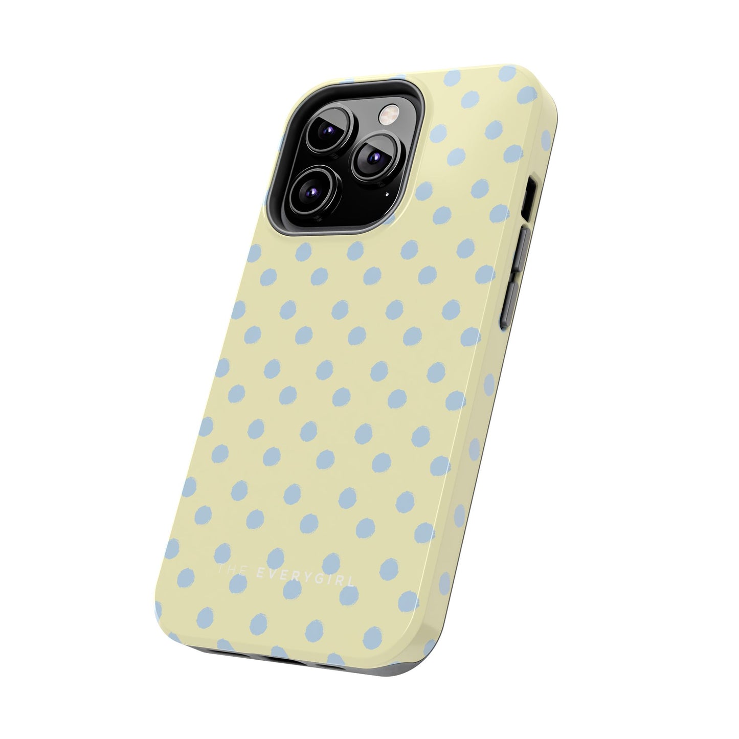 Third Coast – Yellow & Blue Polka Dots Phone Case