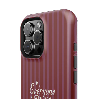Everyone Reads Phone Case Maroon