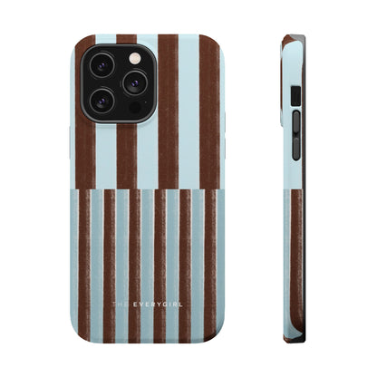 Blue & Brown Contrast Phone Case