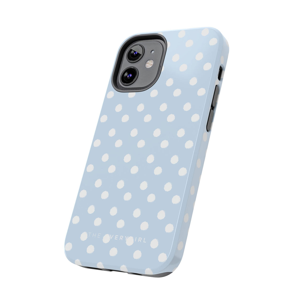 Blue & White Polka Dots Phone Case