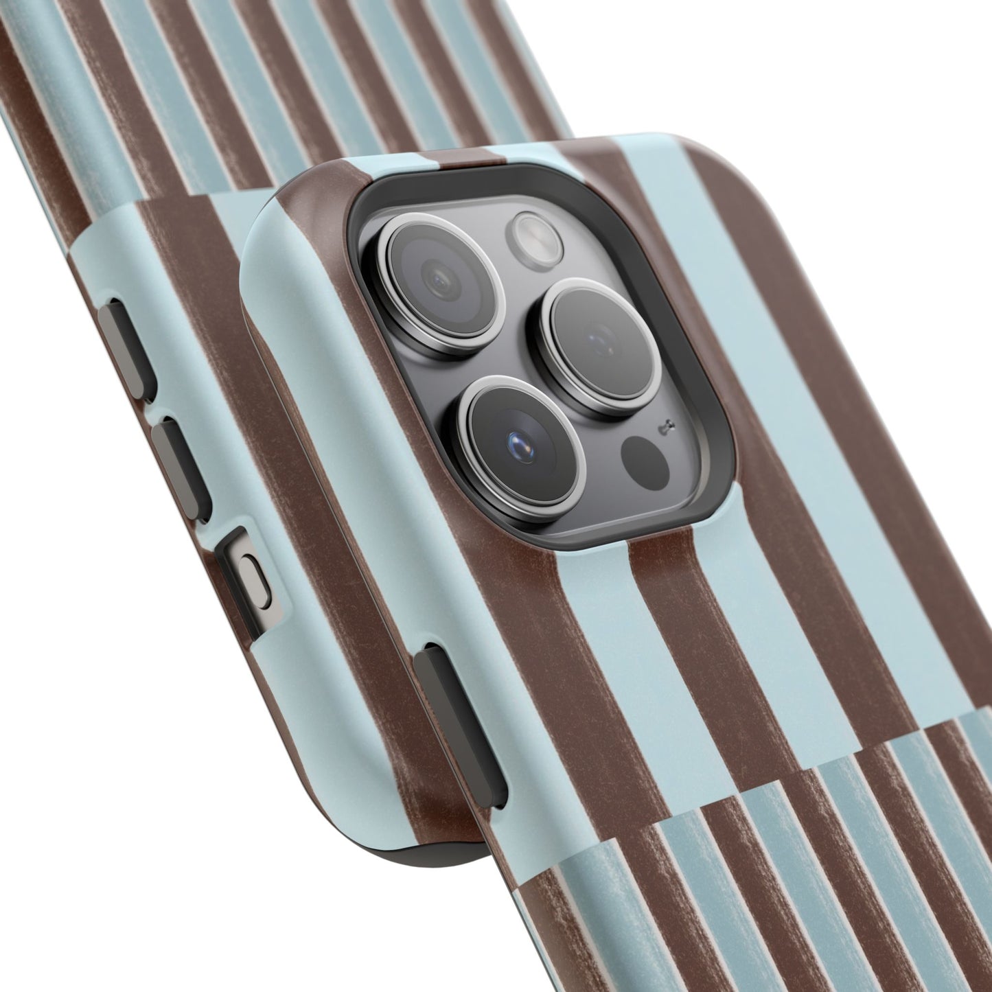 Blue & Brown Contrast Phone Case