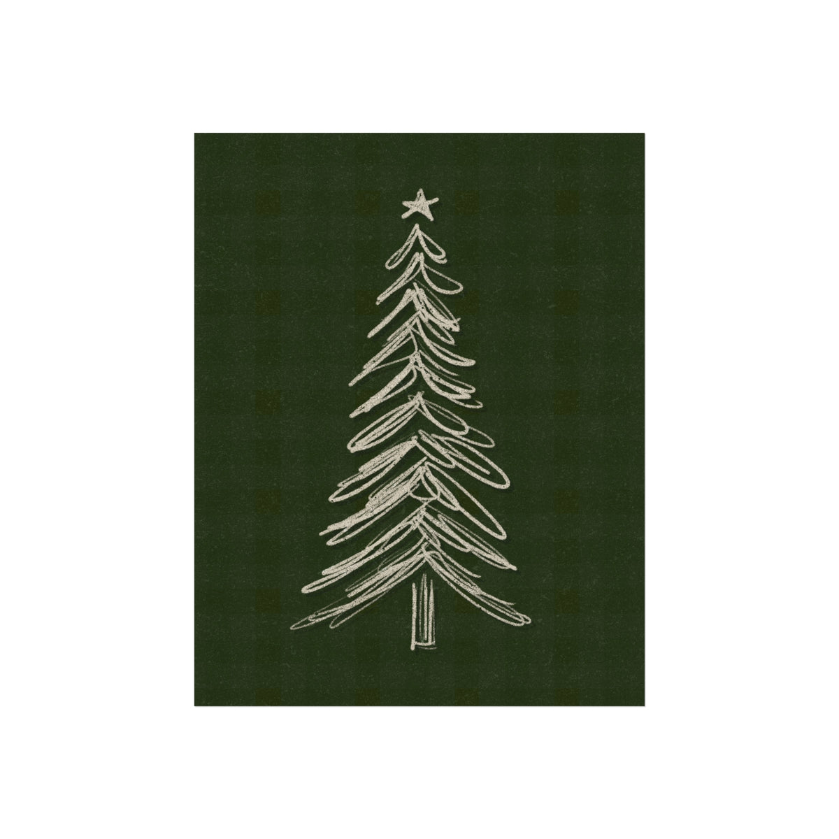 Tree Sketch Wall Art Print