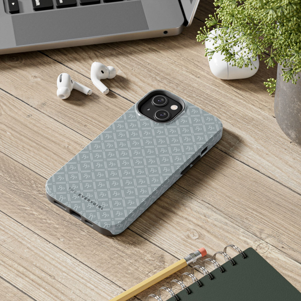 Blue Bows IPhone Case