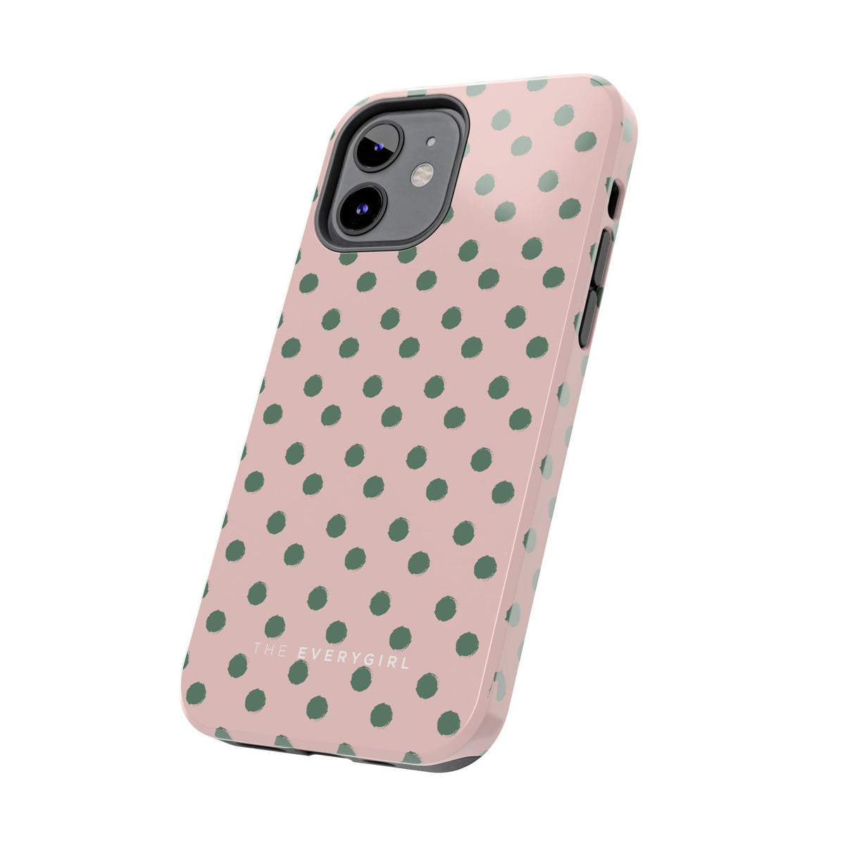 Pink & Green Polka Dots Phone Case