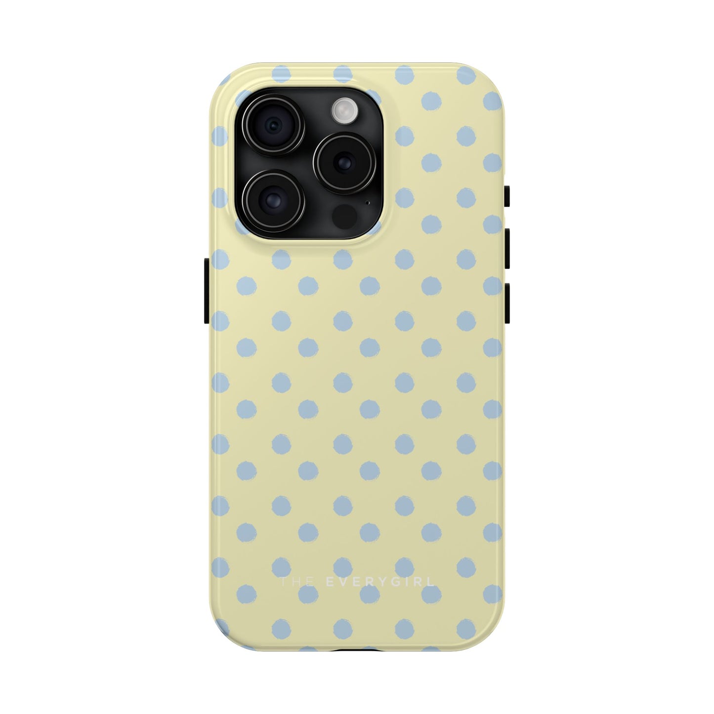 Third Coast – Yellow & Blue Polka Dots Phone Case
