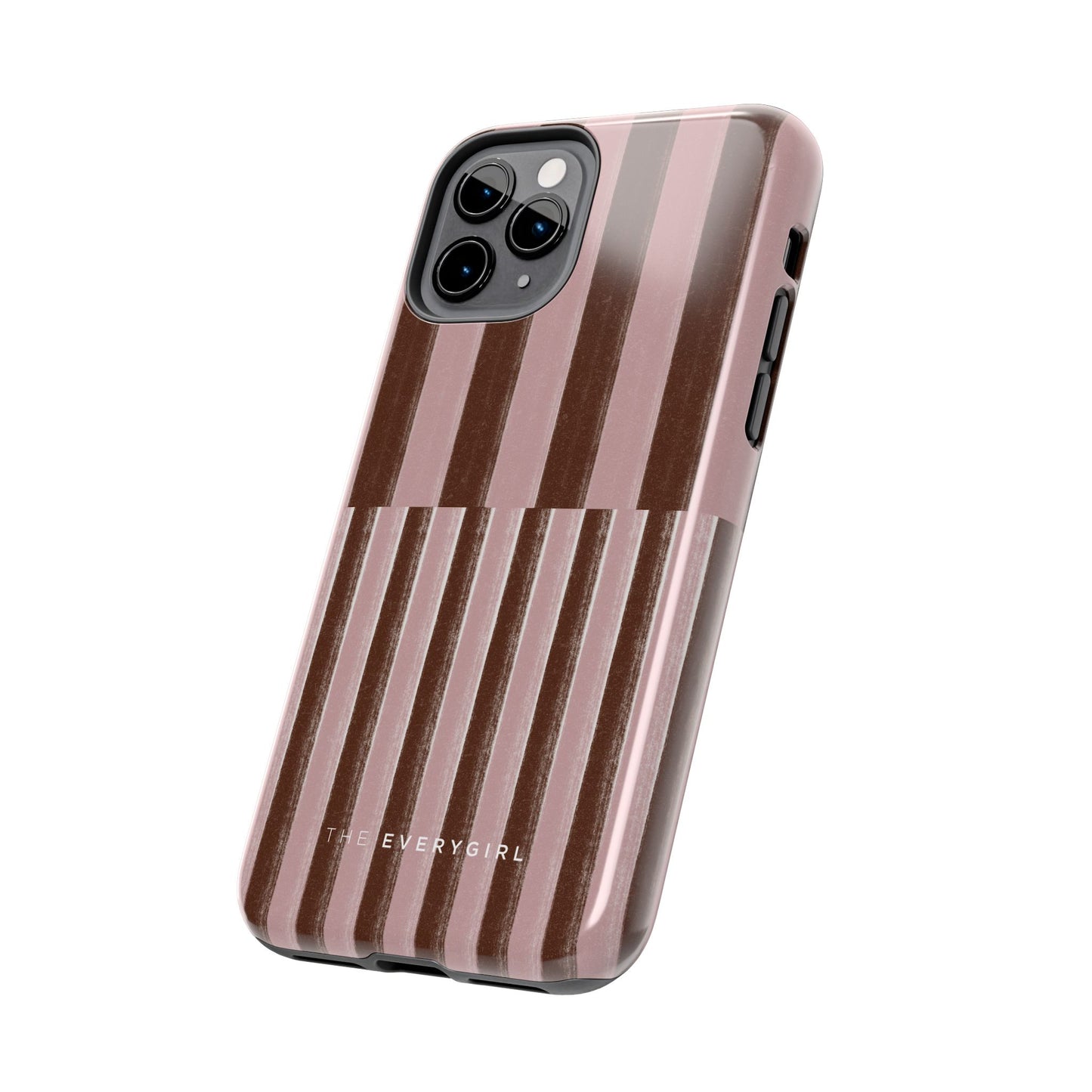 February Pink and Brown Phone Case