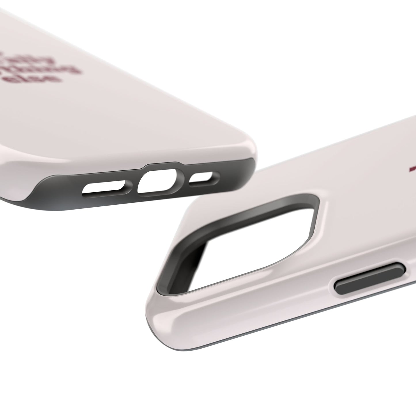 Do Literally Anything Else Burgundy Phone Case