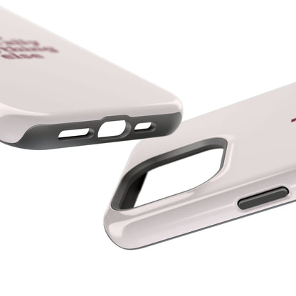 Do Literally Anything Else Burgundy Phone Case