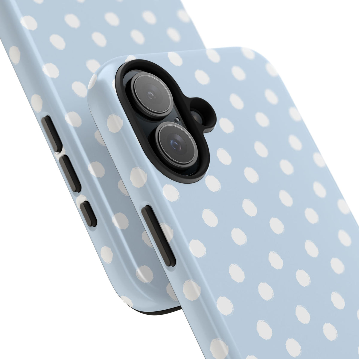 Blue & White Polka Dots Phone Case