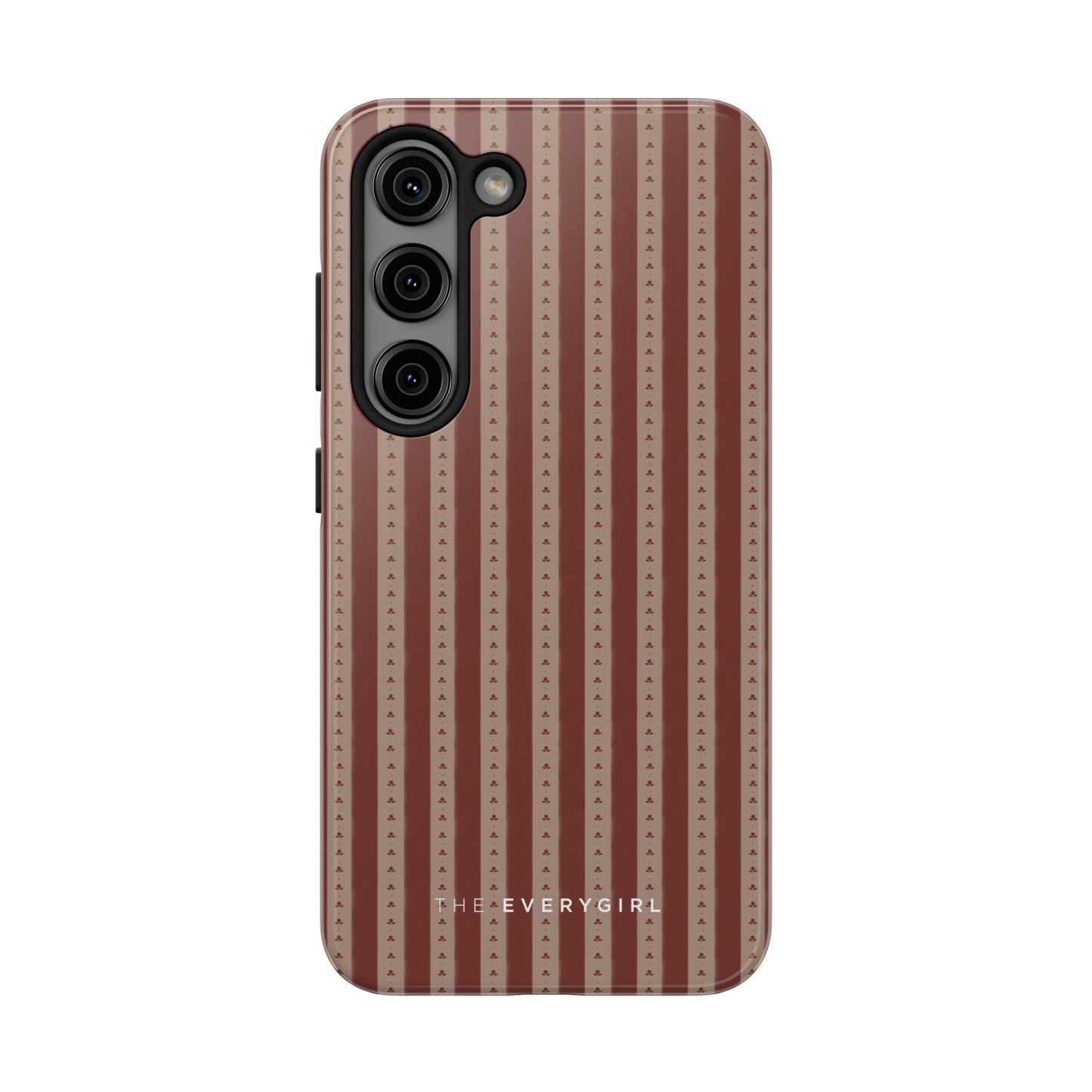 Muted Red Stripe IPhone Case