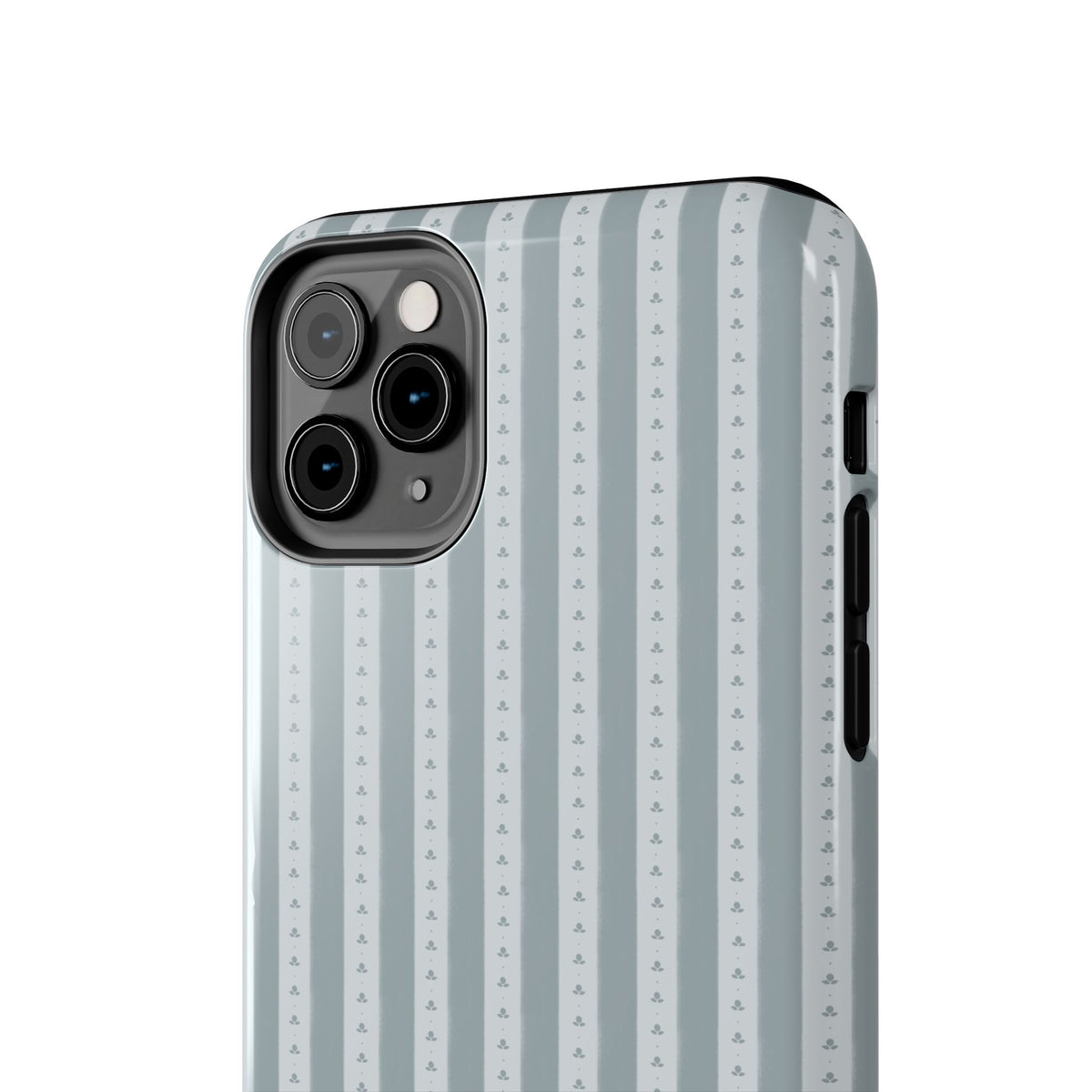 Muted Blue Stripe IPhone Case