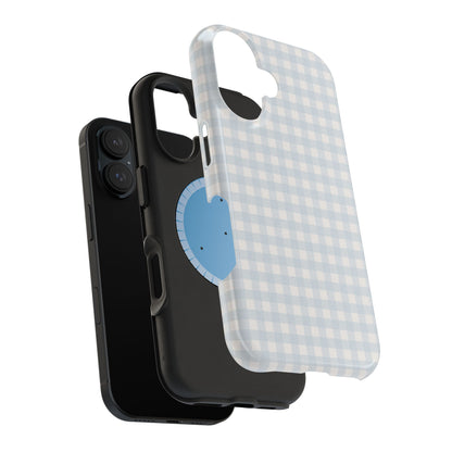 Nancy Meyers Inspired Blue Gingham Phone Case