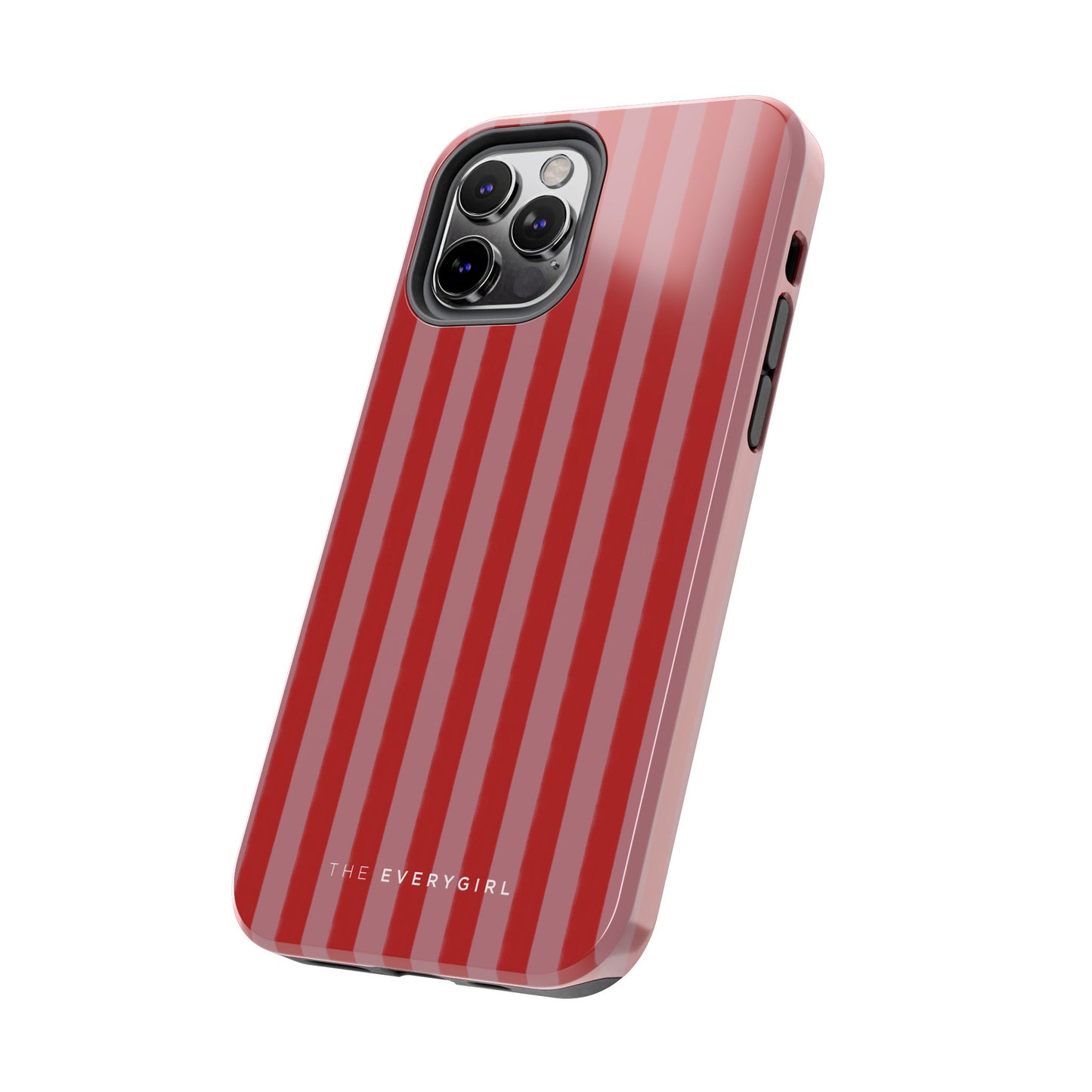 Red & Pink Stripes IPhone Case