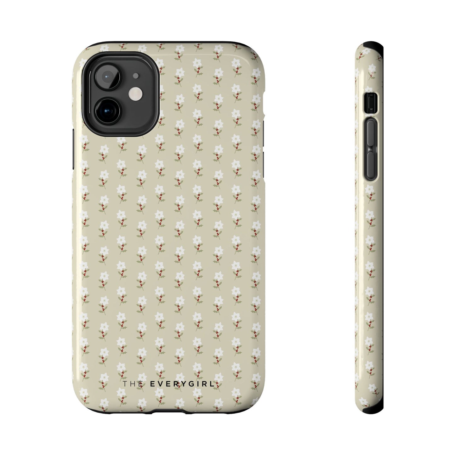 Neutral Tiny Flowers IPhone Case