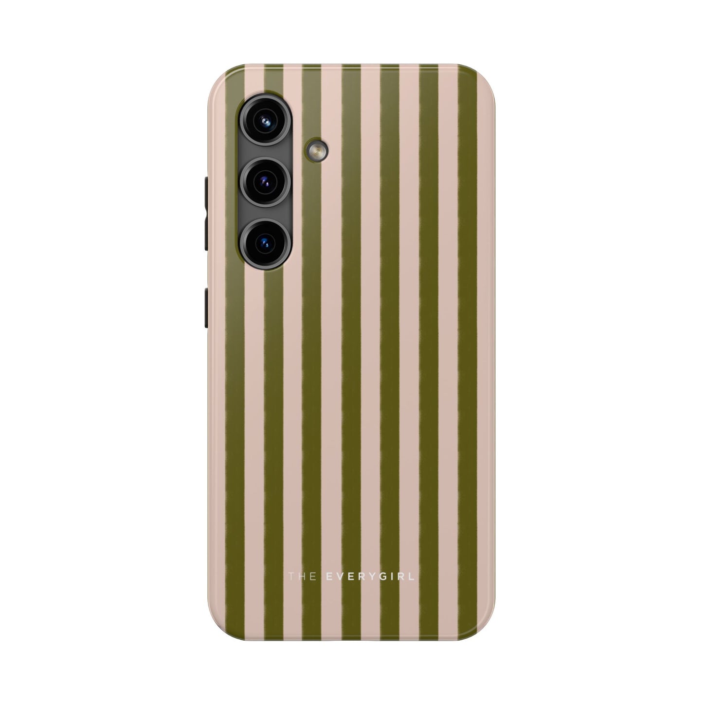 Green & Pink Stripes IPhone Case
