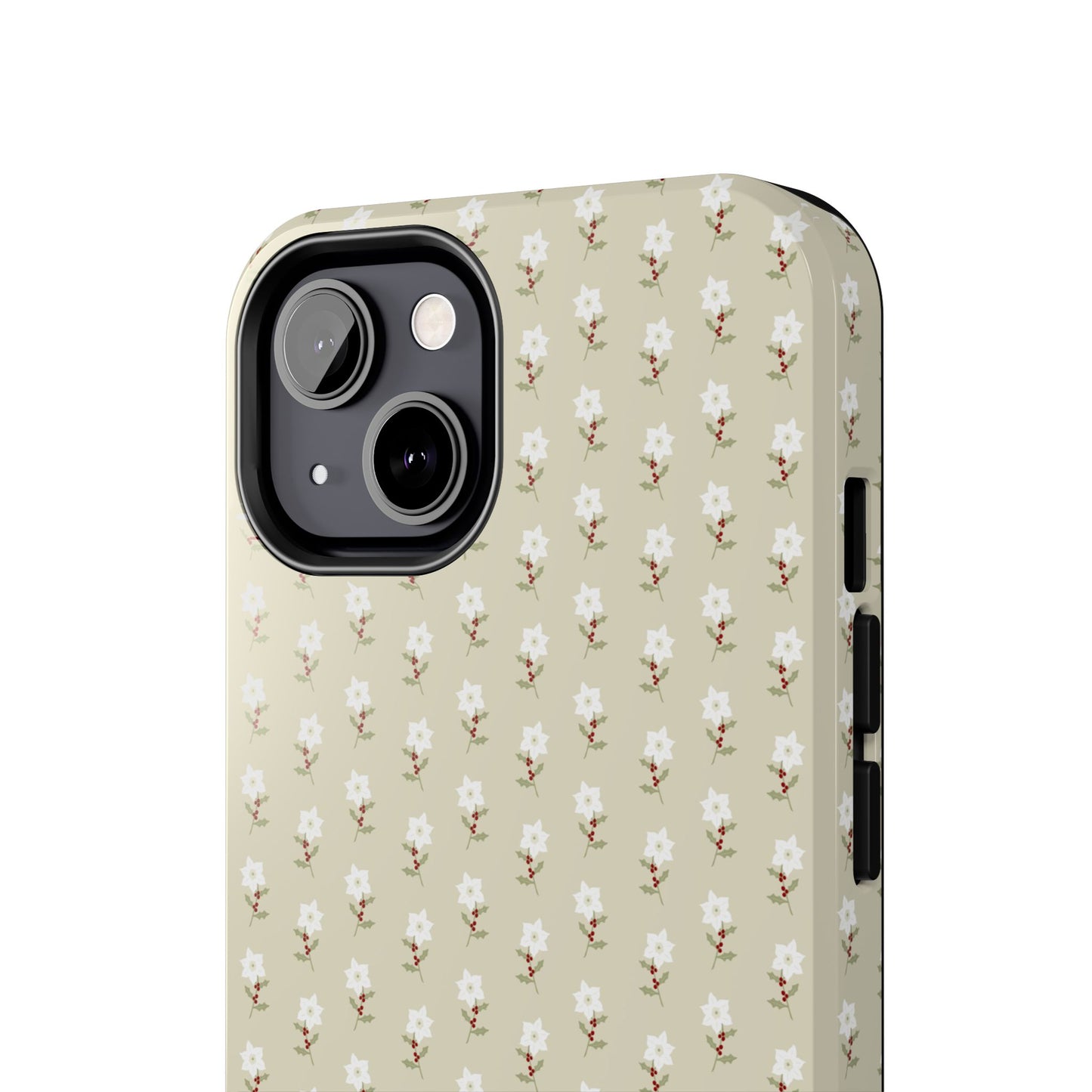 Neutral Tiny Flowers IPhone Case