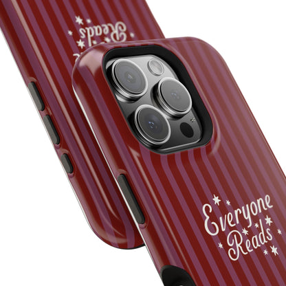 Everyone Reads Phone Case Maroon