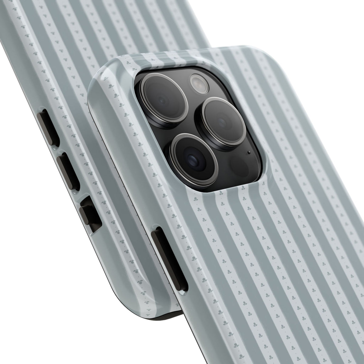 Muted Blue Stripe IPhone Case