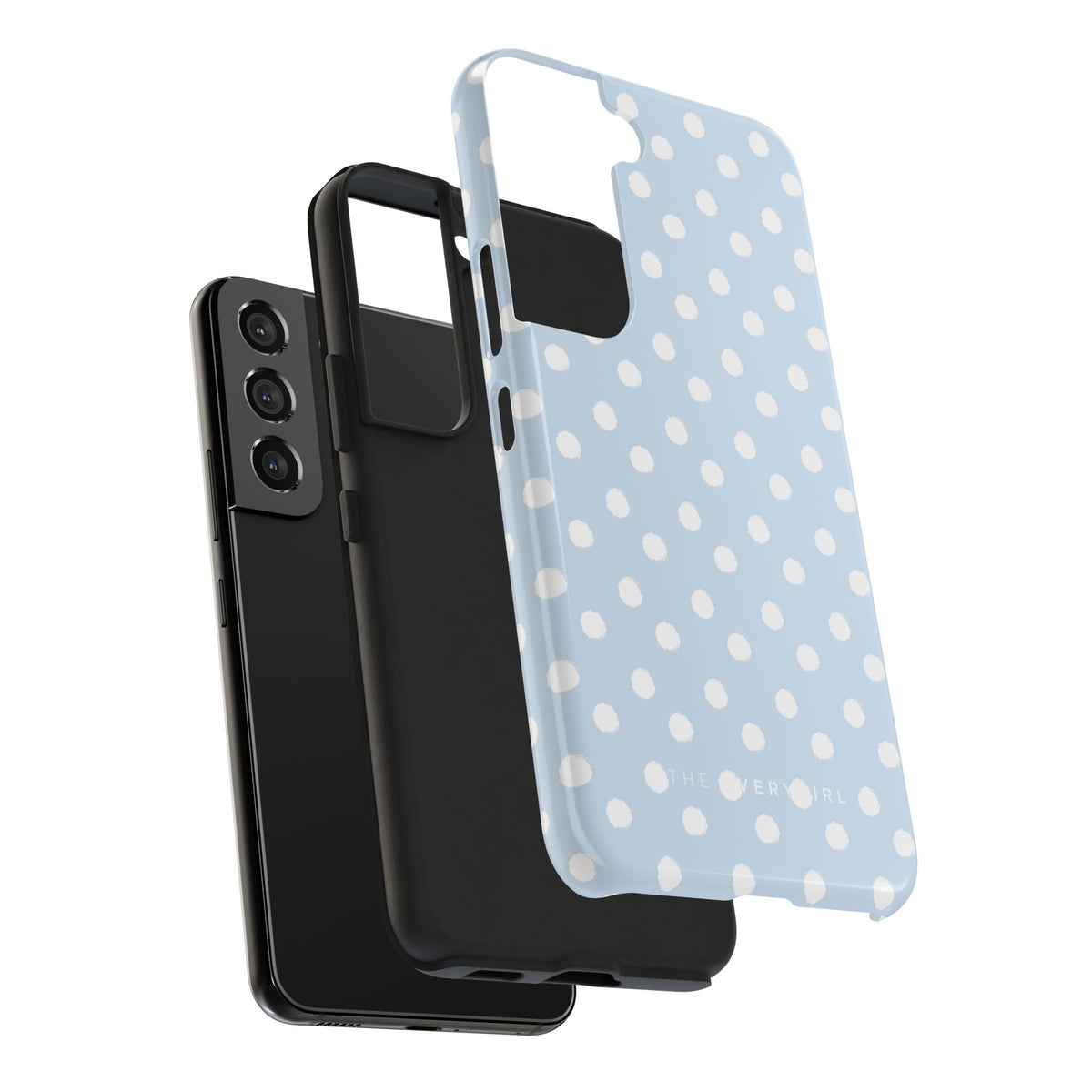 Blue & White Polka Dots Phone Case