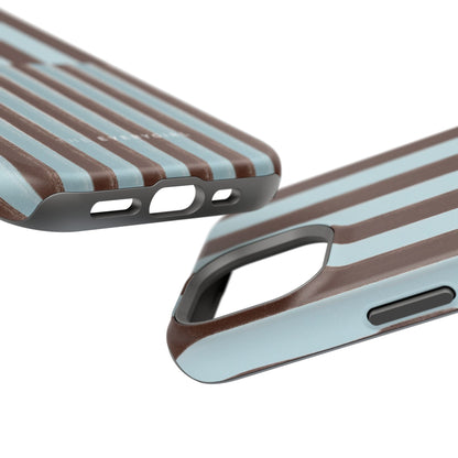 Blue & Brown Contrast Phone Case