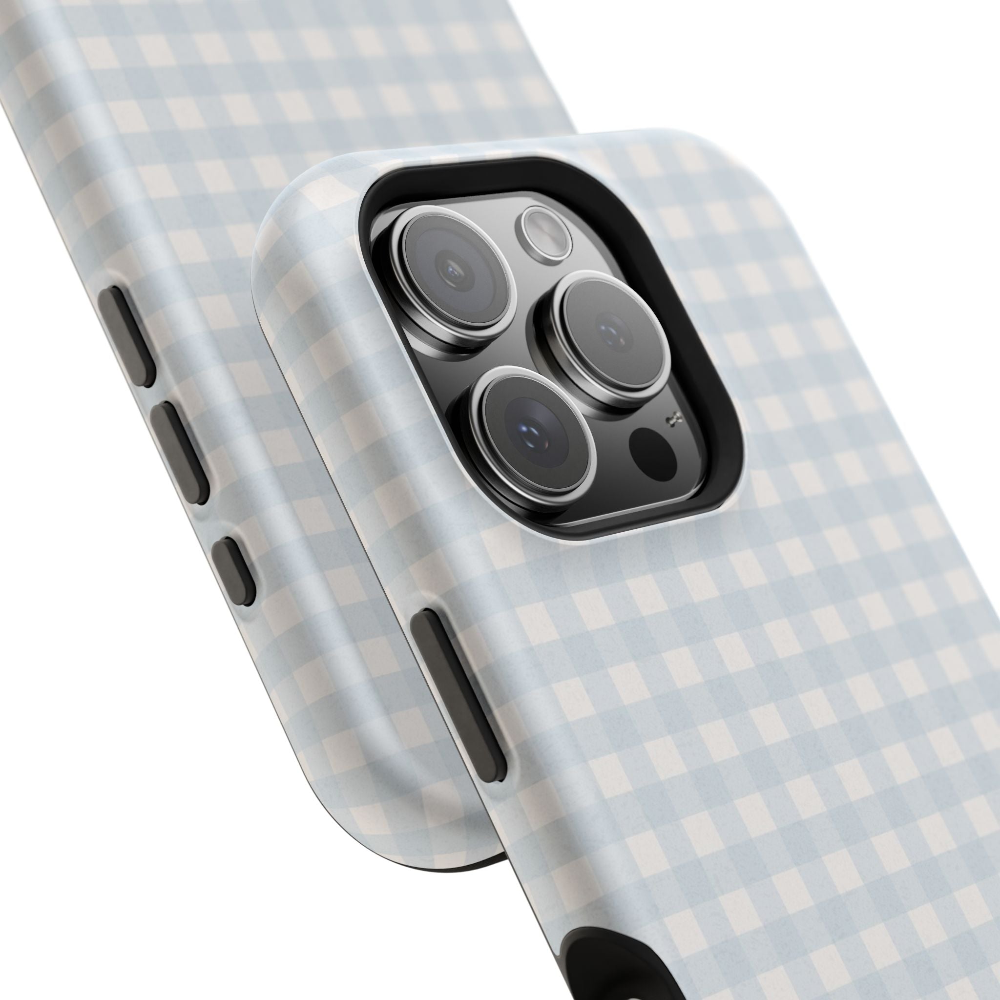 Nancy Meyers Inspired Blue Gingham Phone Case