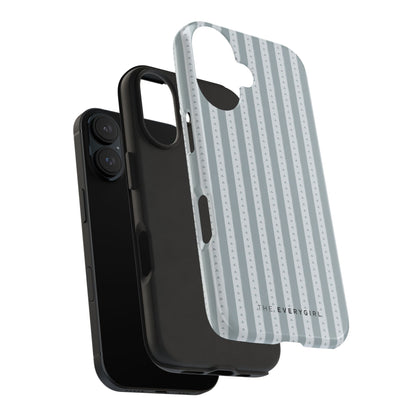 Muted Blue Stripe IPhone Case