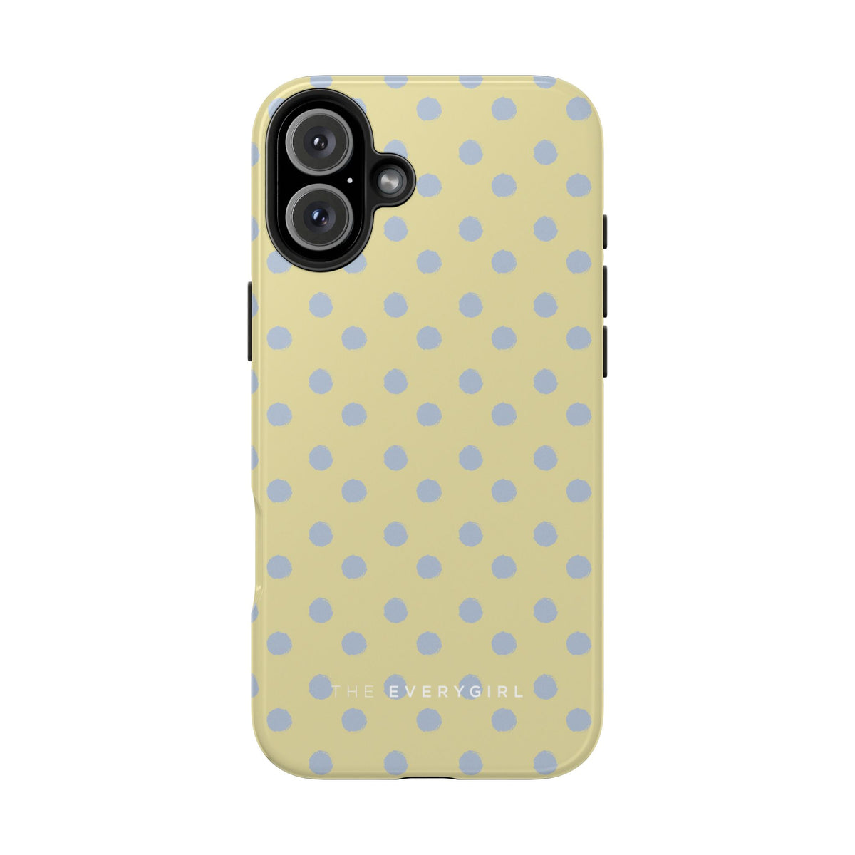 Yellow & Blue Polka Dots Phone Case