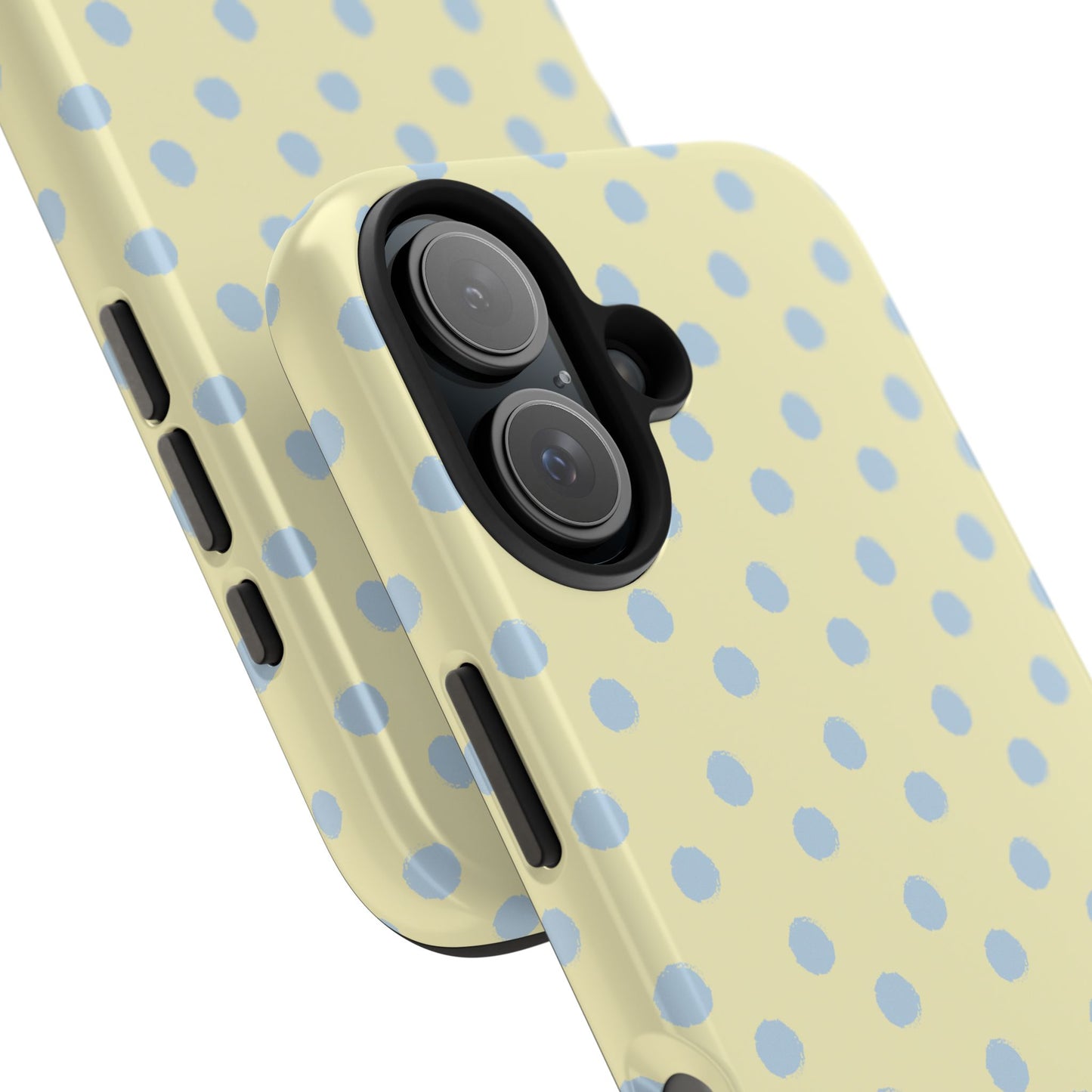 Third Coast – Yellow & Blue Polka Dots Phone Case