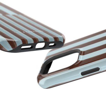 Blue & Brown Contrast Phone Case