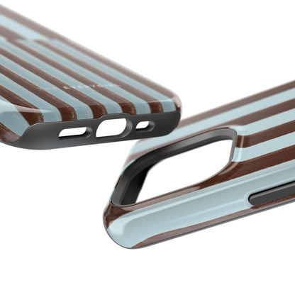 Blue & Brown Contrast Phone Case