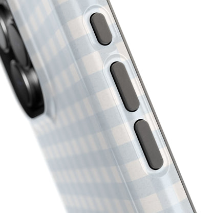 Nancy Meyers Inspired Blue Gingham Phone Case