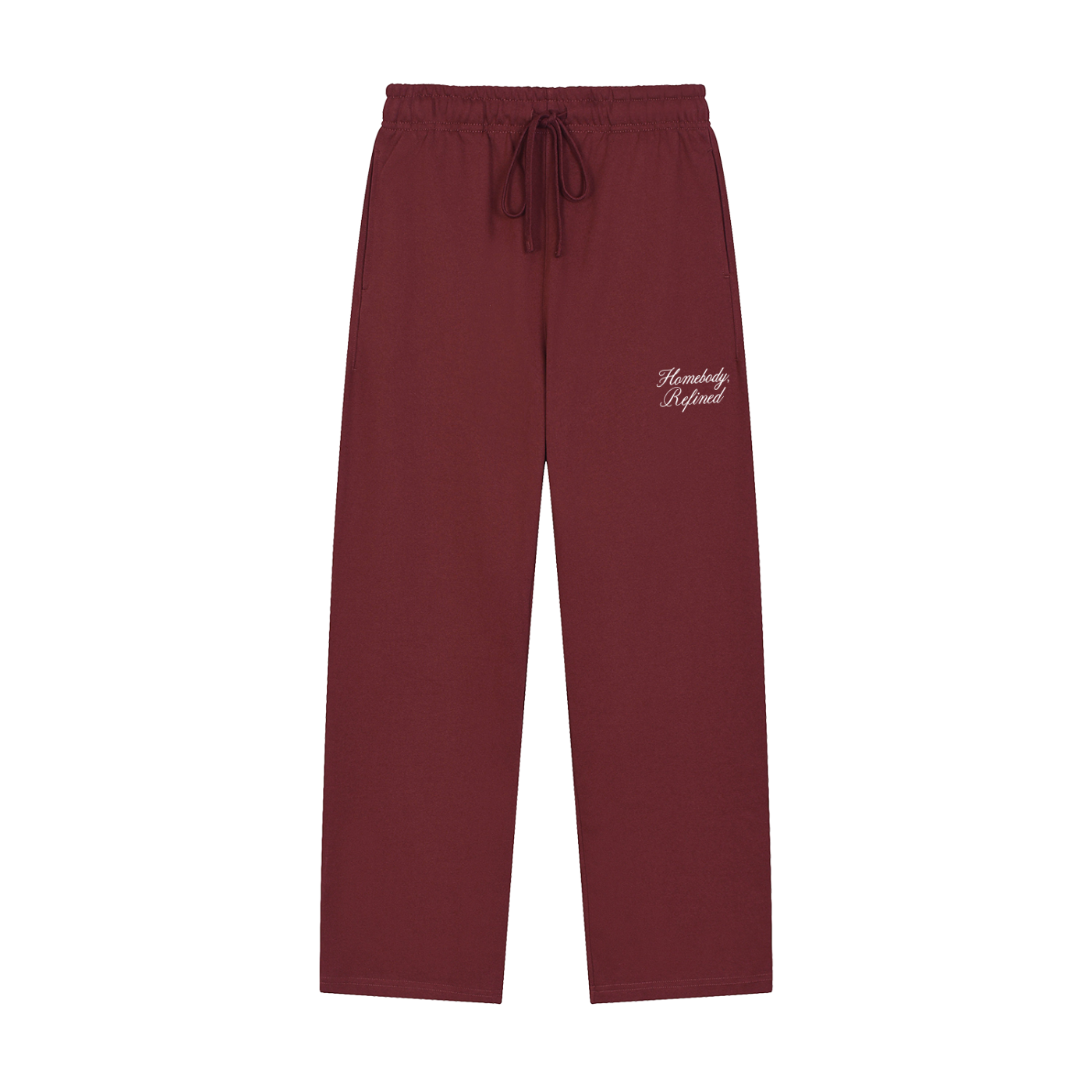 Homebody Refined Maroon Sweatpants