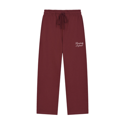 Homebody Refined Maroon Sweatpants