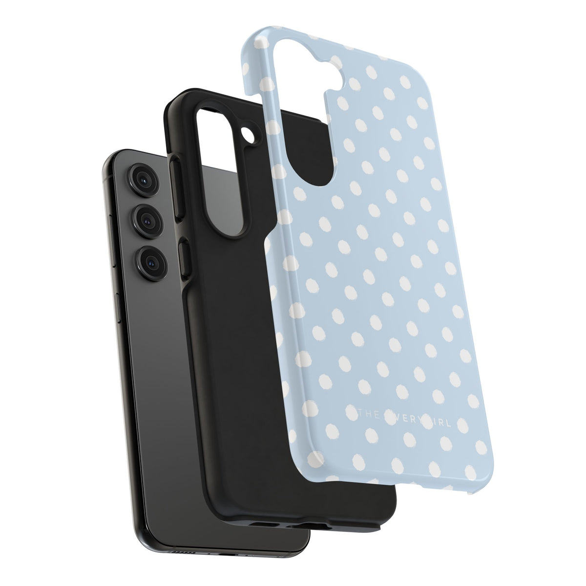 Blue & White Polka Dots Phone Case