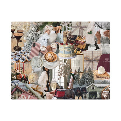 Everygirl Holiday Collage Puzzle