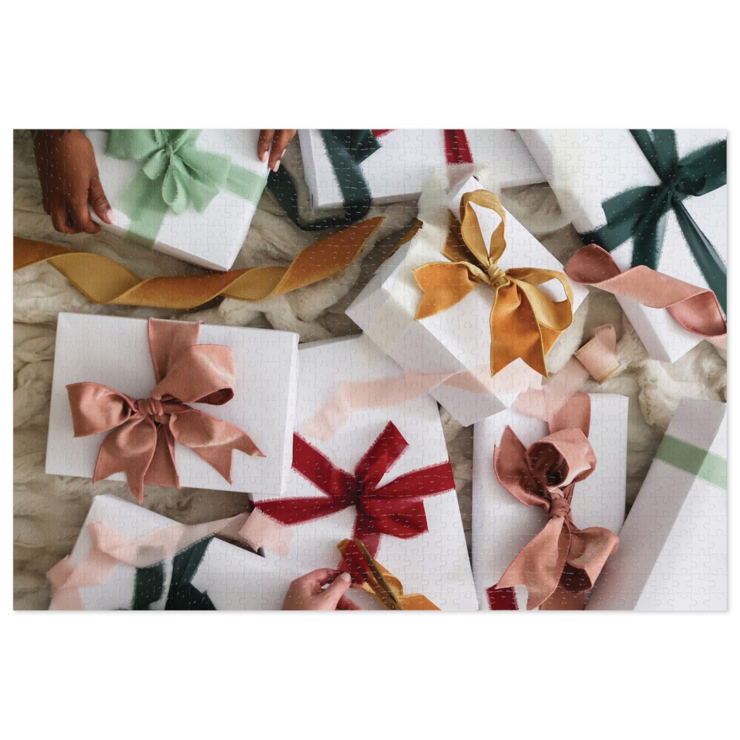 Classic Holiday Presents Puzzle