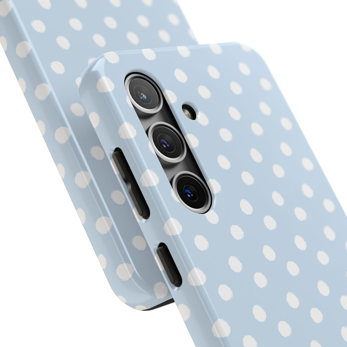 Blue & White Polka Dots Phone Case